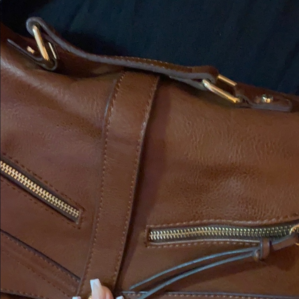 Chesnut side purse